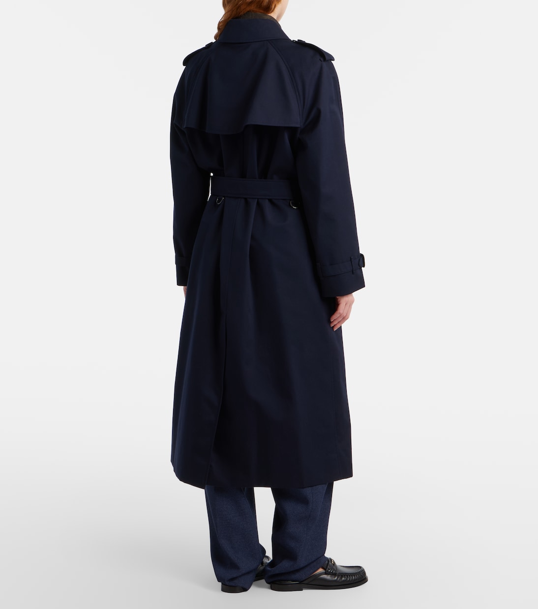 Cotton gabardine trench coat | Burberry