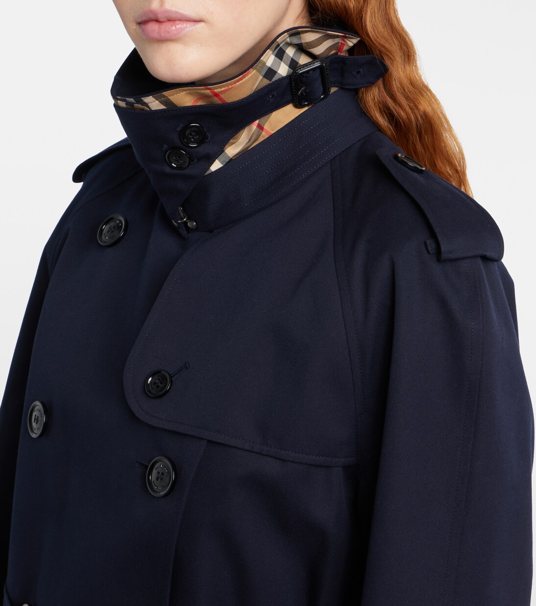 Cotton gabardine trench coat | Burberry