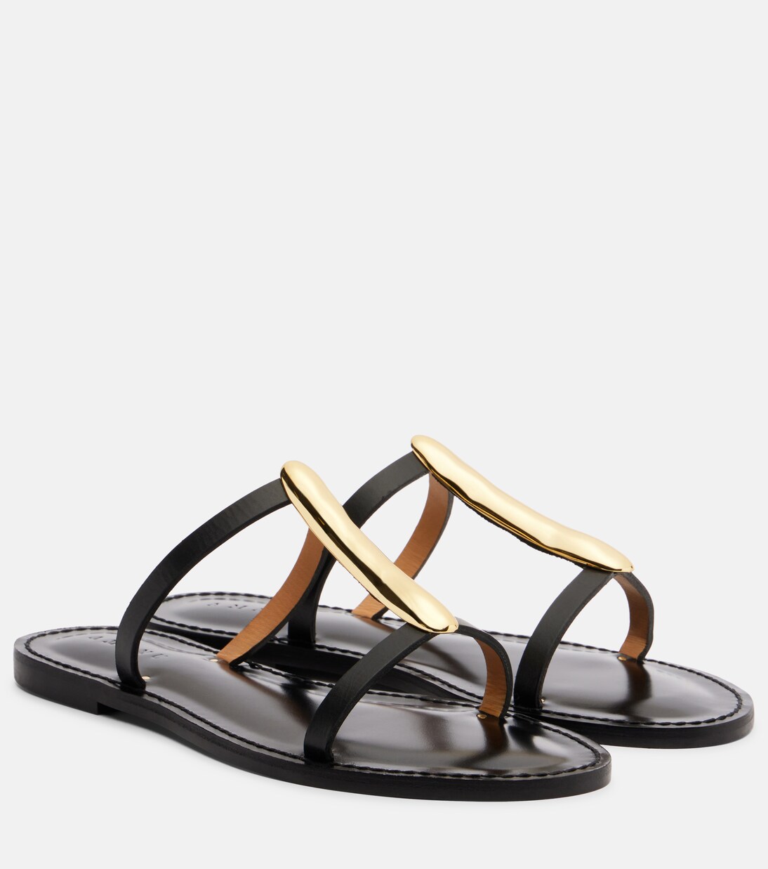 Sandalias Sahara de piel adornadas | Amanu