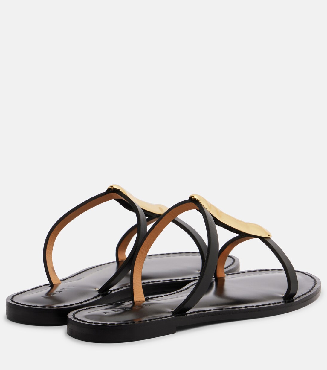 Sandalias Sahara de piel adornadas | Amanu