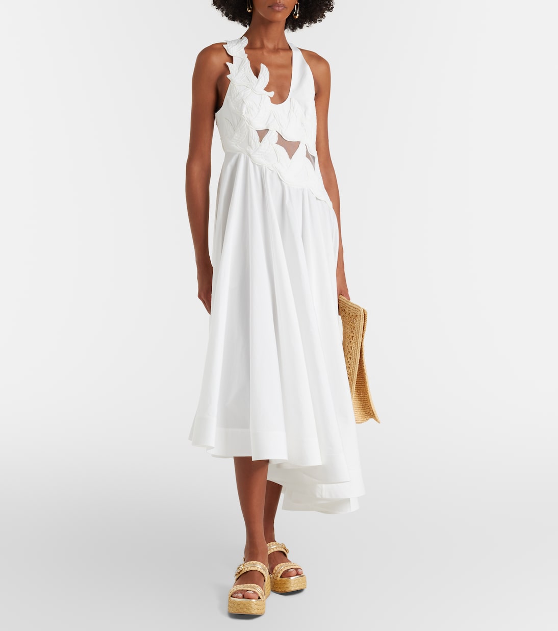 Summer Strass platform espadrille sandals | Roger Vivier