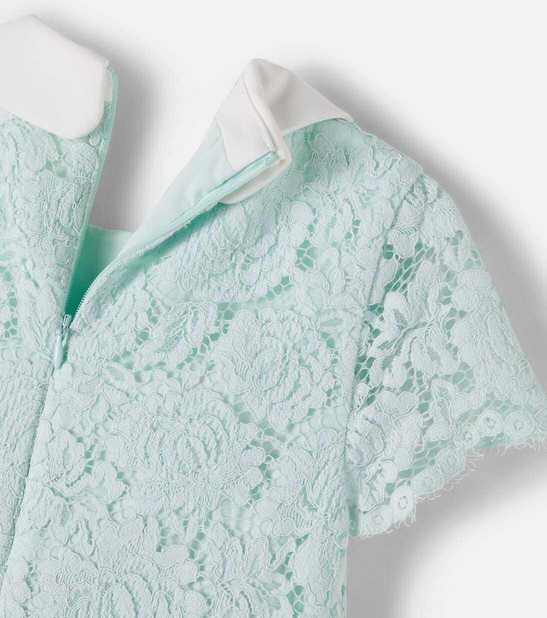 Lace-trimmed dress | Self-Portrait Kids