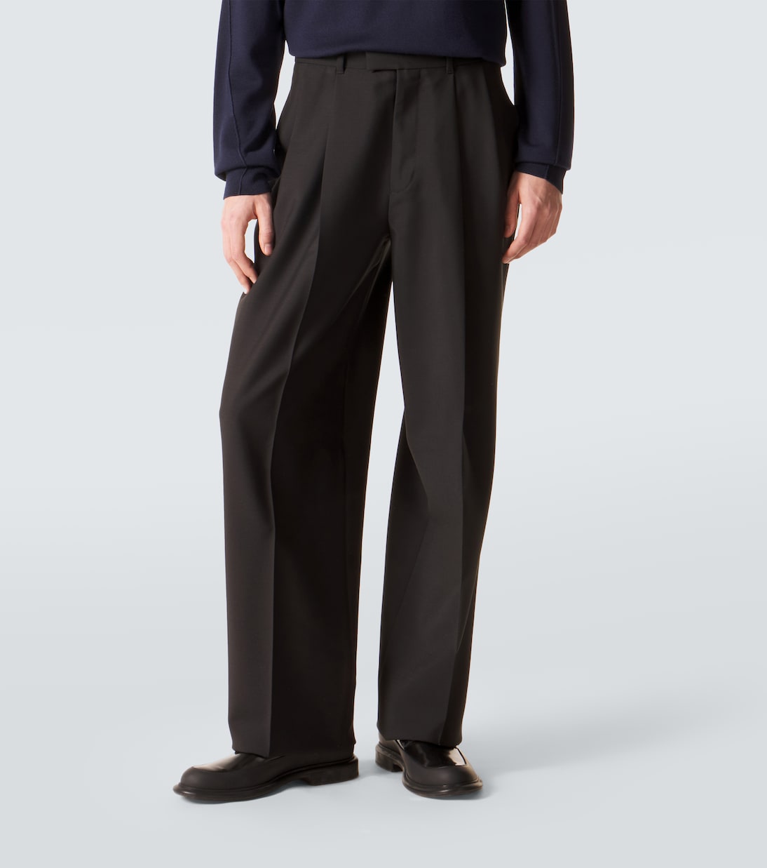 Wool and mohair straight pants | Givenchy