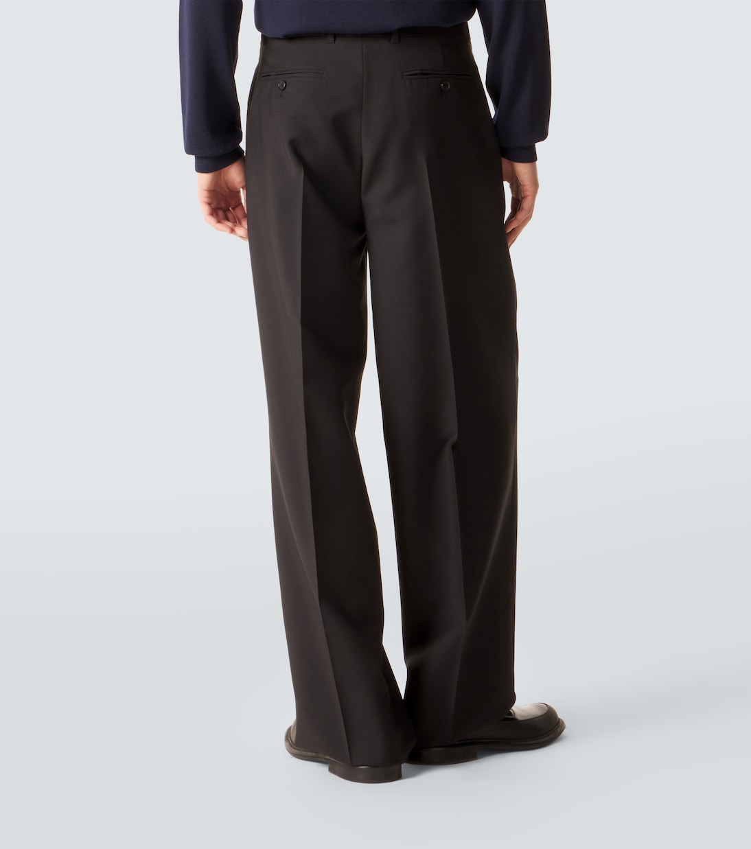 Wool and mohair straight pants | Givenchy