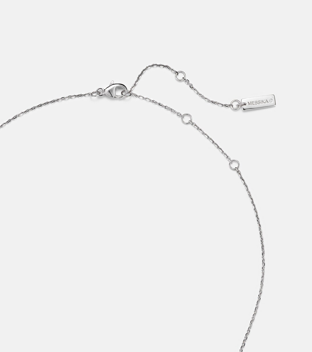 Collar Baby Move de oro blanco de 18 ct con diamantes | Messika