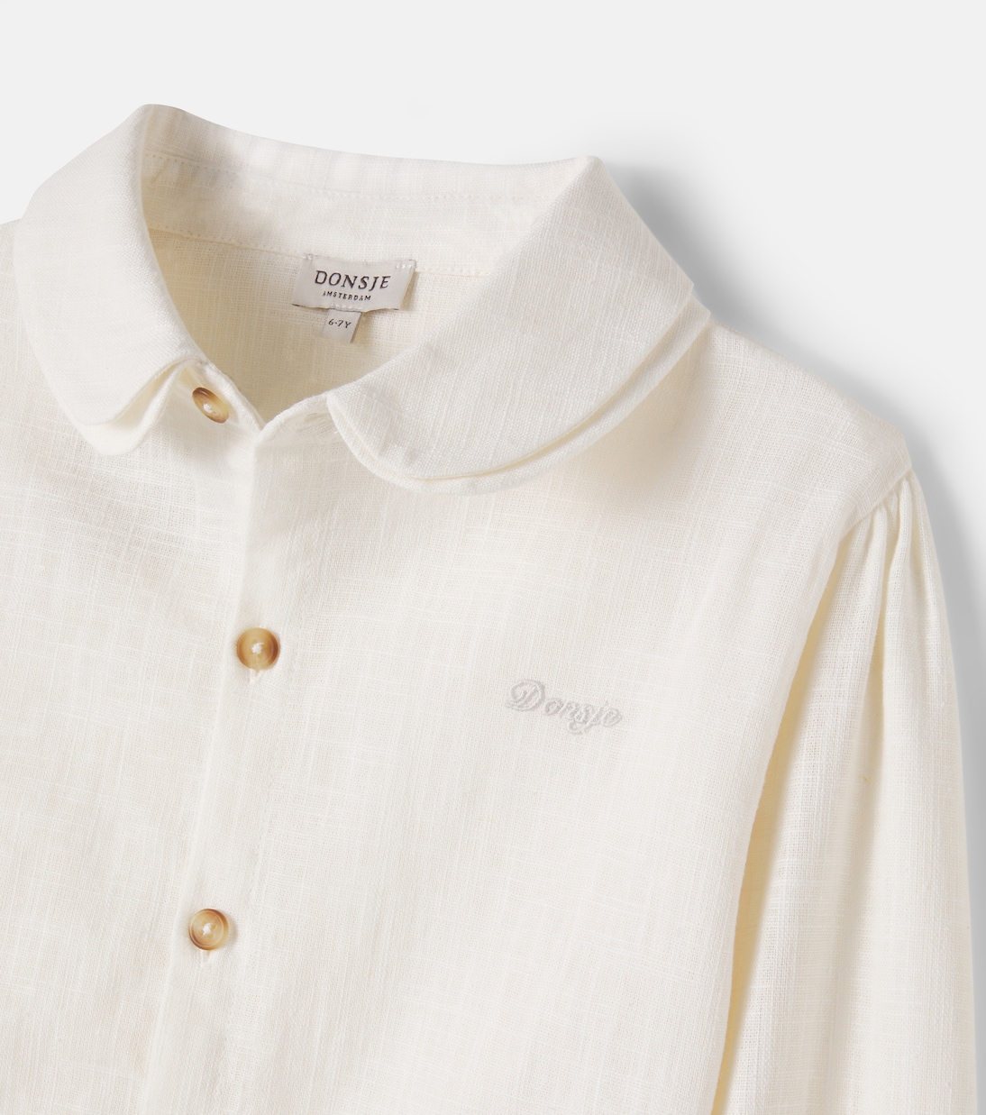 Bluse Anoeche aus Leinen und Baumwolle | Donsje