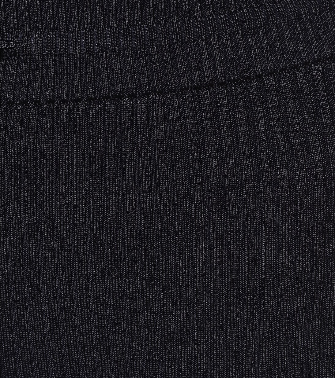 High-rise knit flared pants | Peter Do