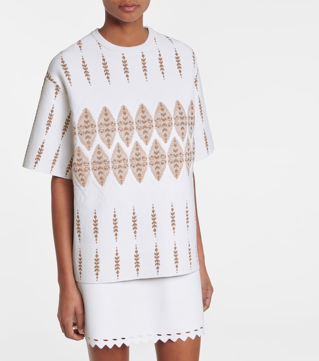 Top in maglia con lamé | Alaïa