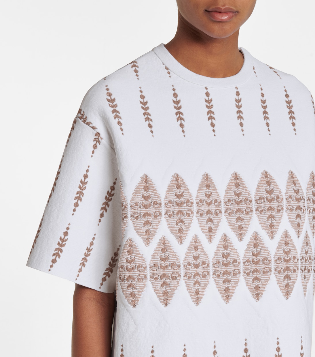 Top in maglia con lamé | Alaïa