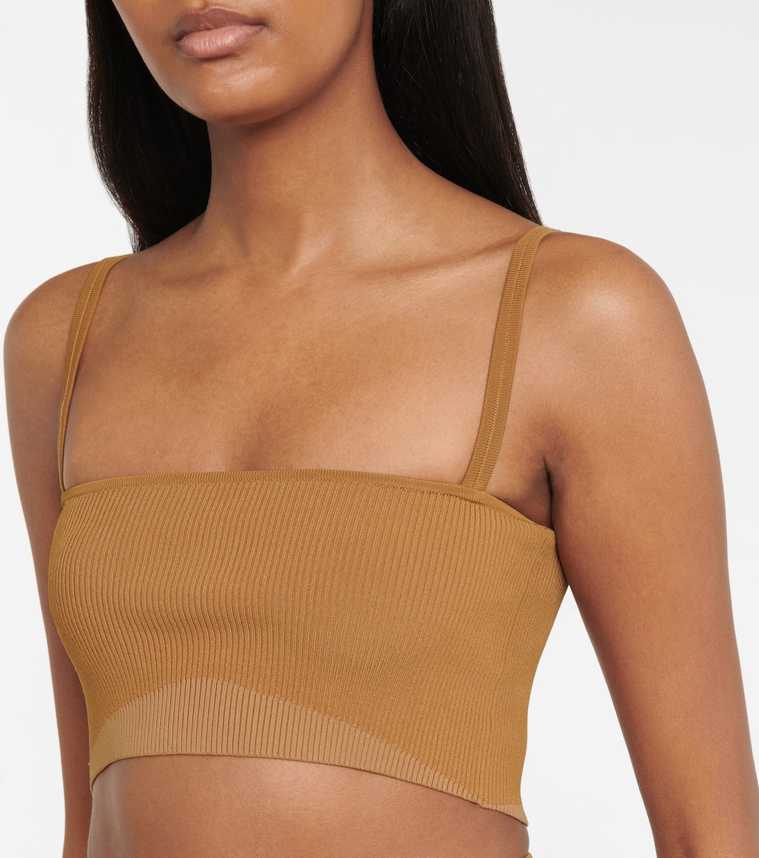 Cropped-Top Jasper aus Rippstrick | SIR