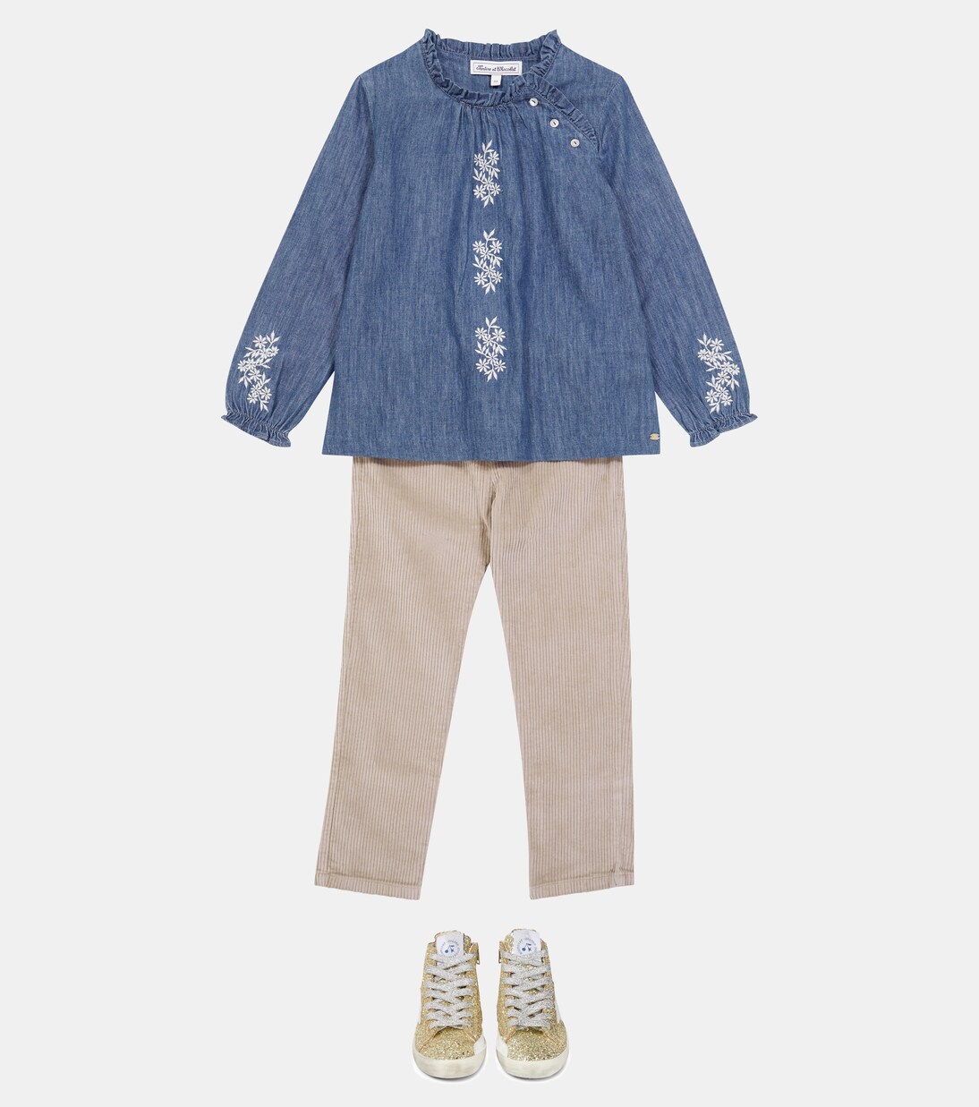 Floral cotton blouse | Tartine et Chocolat