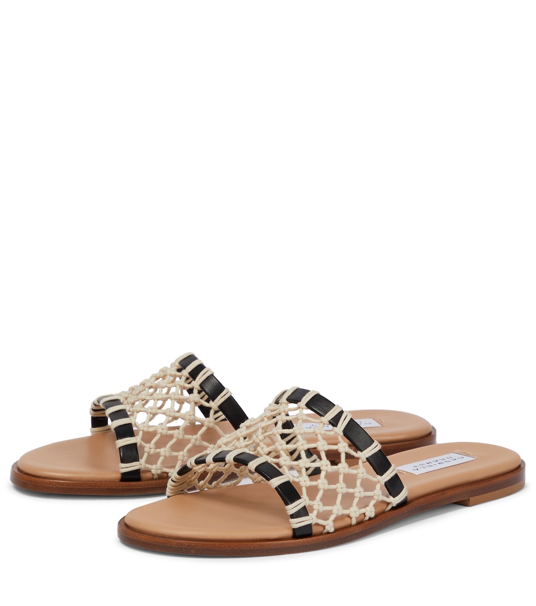 Pantoletten Neo mit Leder | Gabriela Hearst