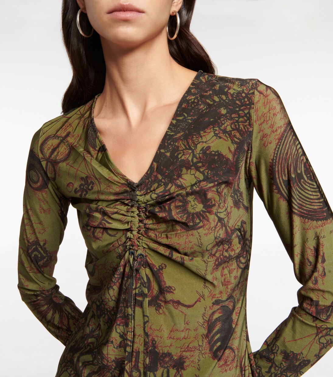 Top aus Crêpe-Jersey | Marine Serre