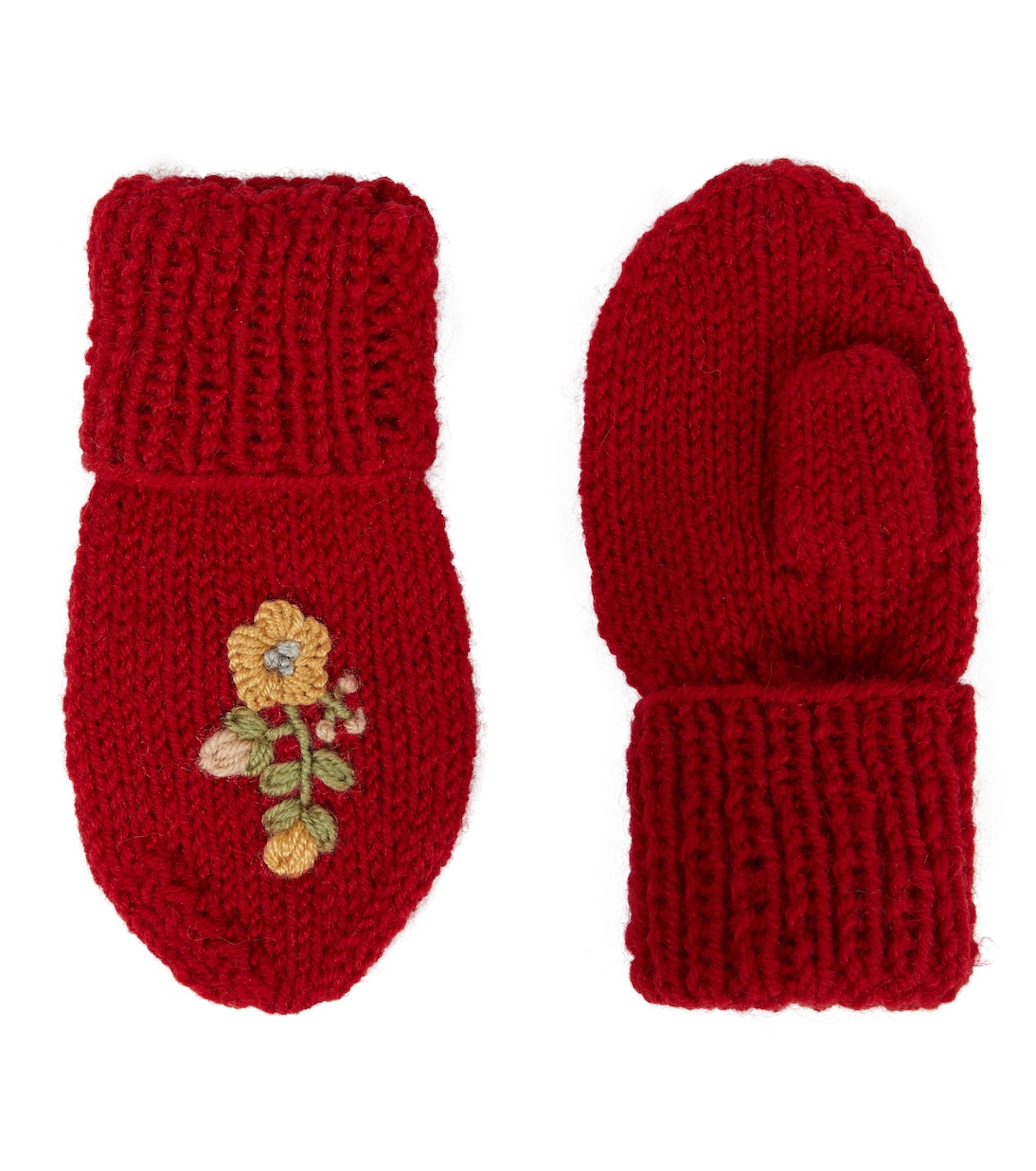 Fäustlinge Petral aus einem Wollgemisch | Caramel