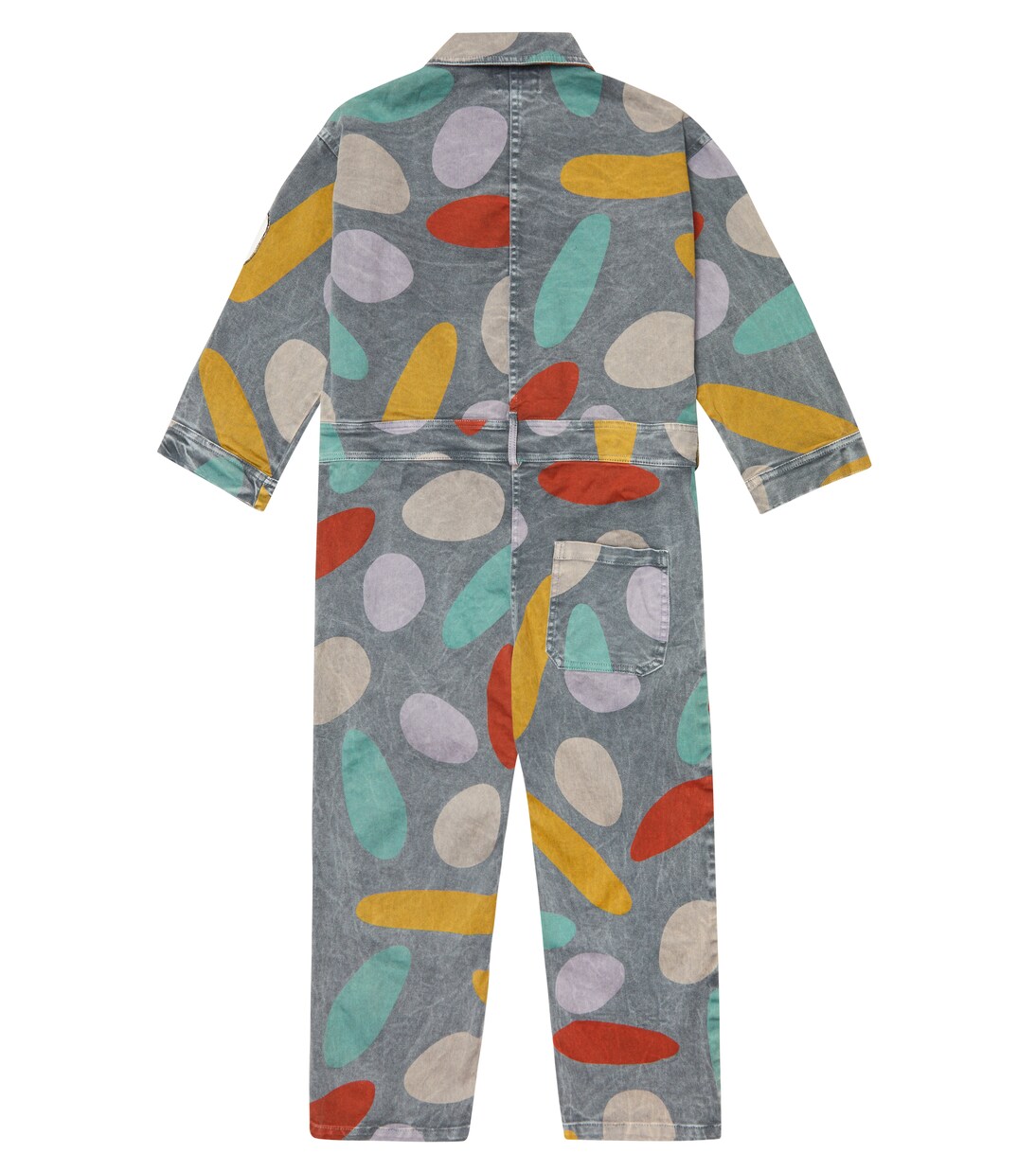 Party Time printed cotton jumpsuit | Bobo Choses