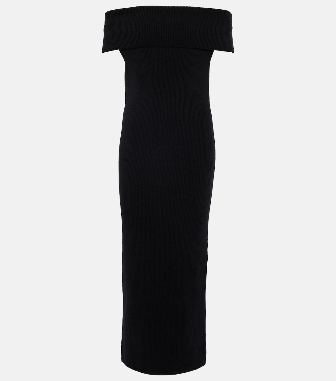 Robe midi à encolure bardot | Toteme