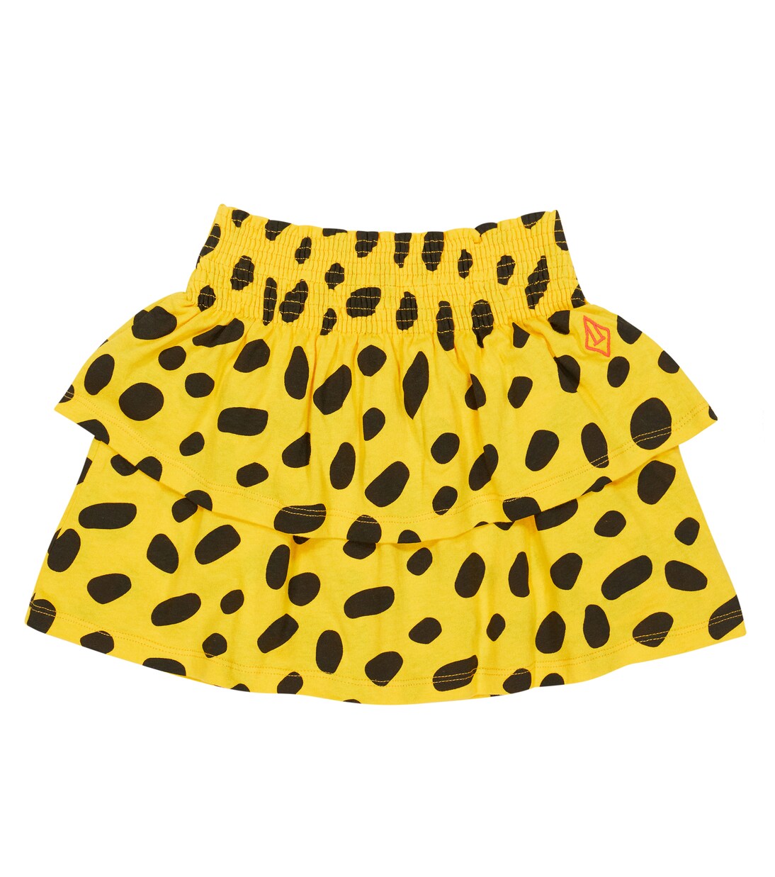 Kiwi printed cotton jersey skirt | The Animals Observatory