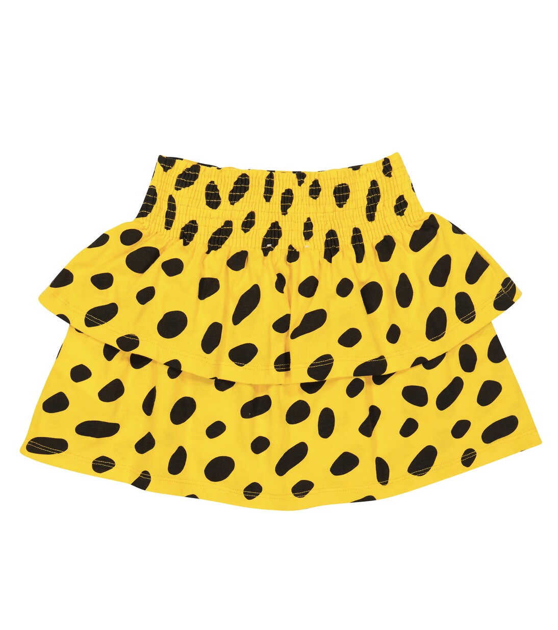 Kiwi printed cotton jersey skirt | The Animals Observatory