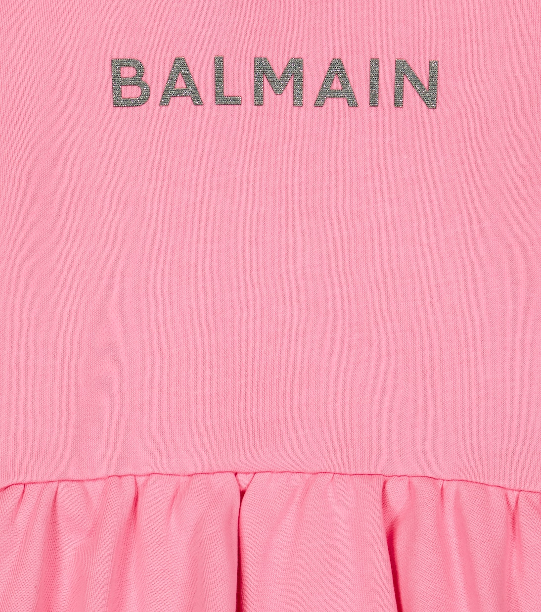 Baby Kleid aus Baumwolle | Balmain Kids