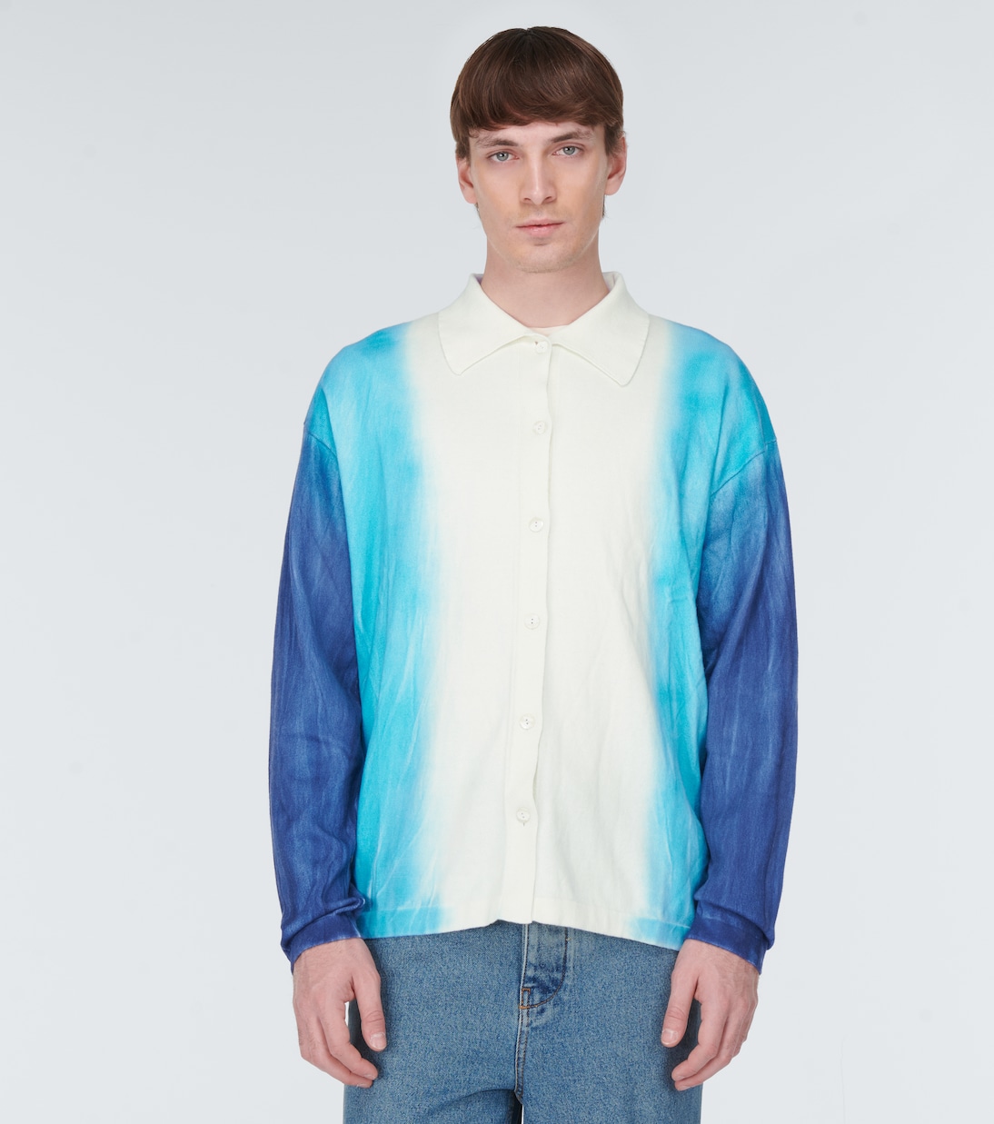 Cotton and cashmere cardigan | The Elder Statesman