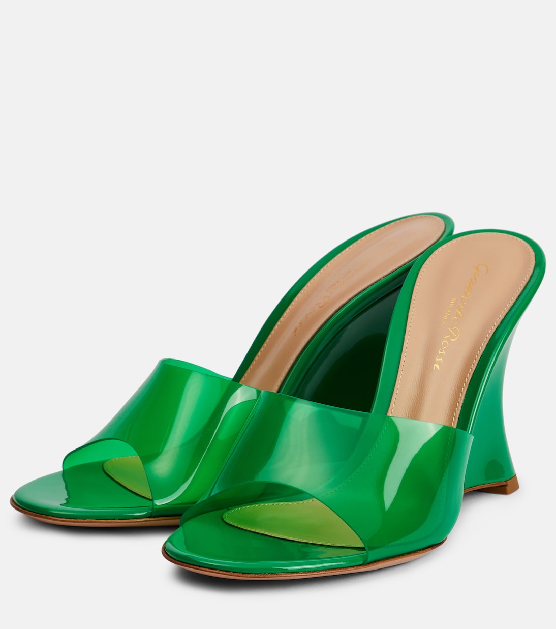 Wedge-Pantoletten Vernice | Gianvito Rossi