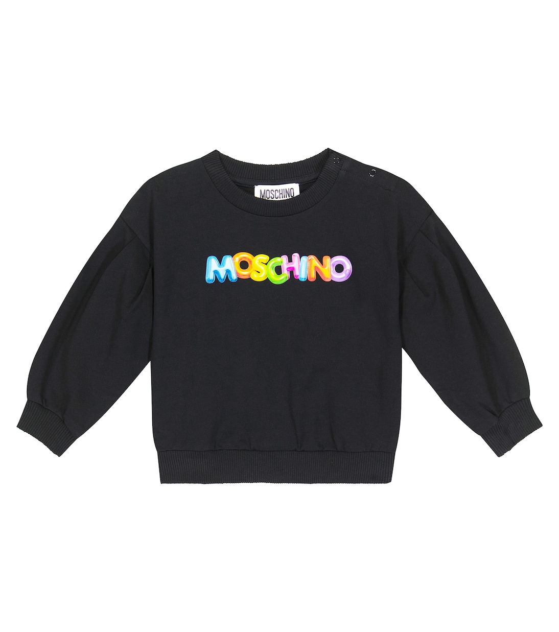 Baby printed cotton sweatshirt | Moschino Kids
