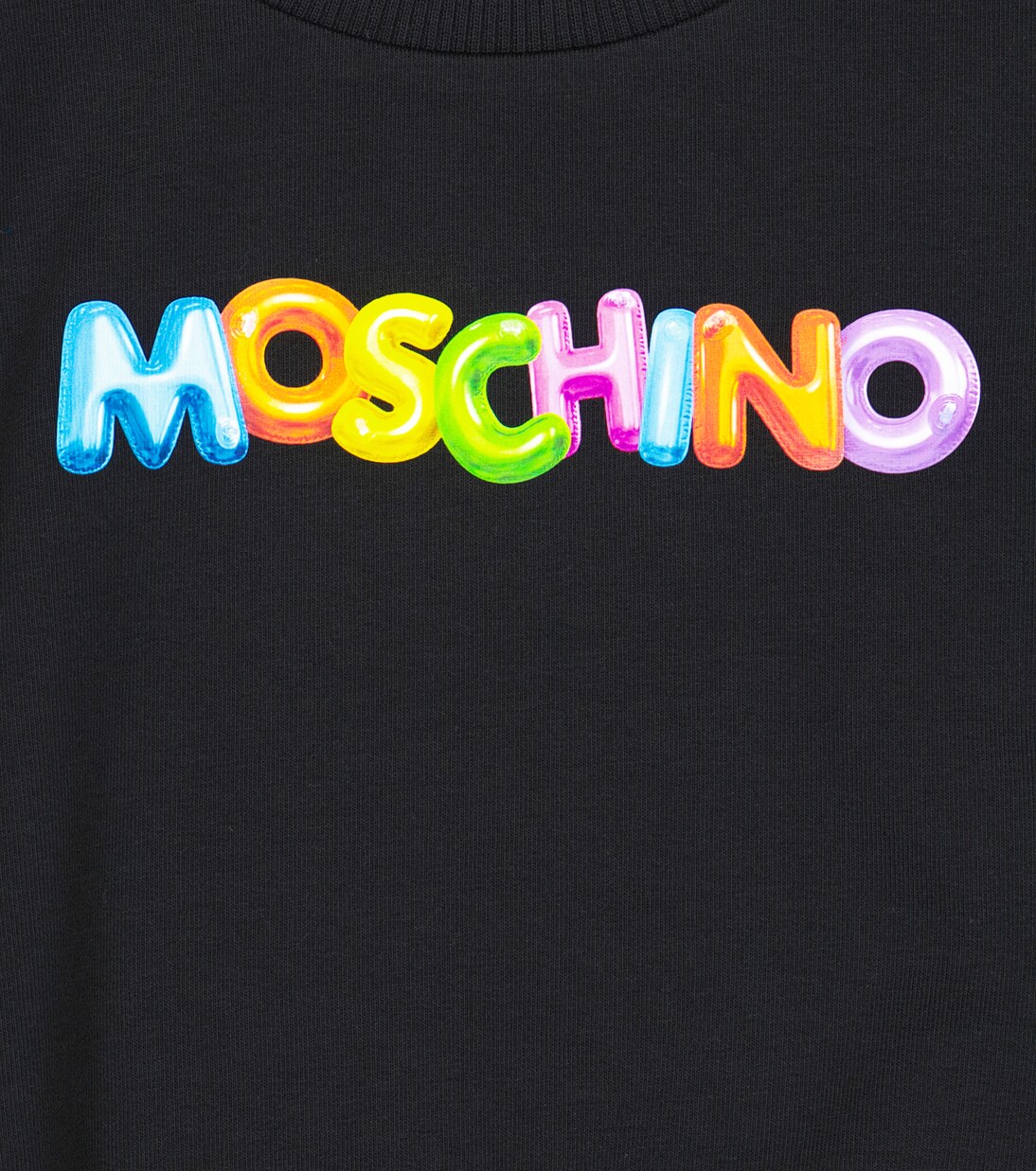 Baby printed cotton sweatshirt | Moschino Kids