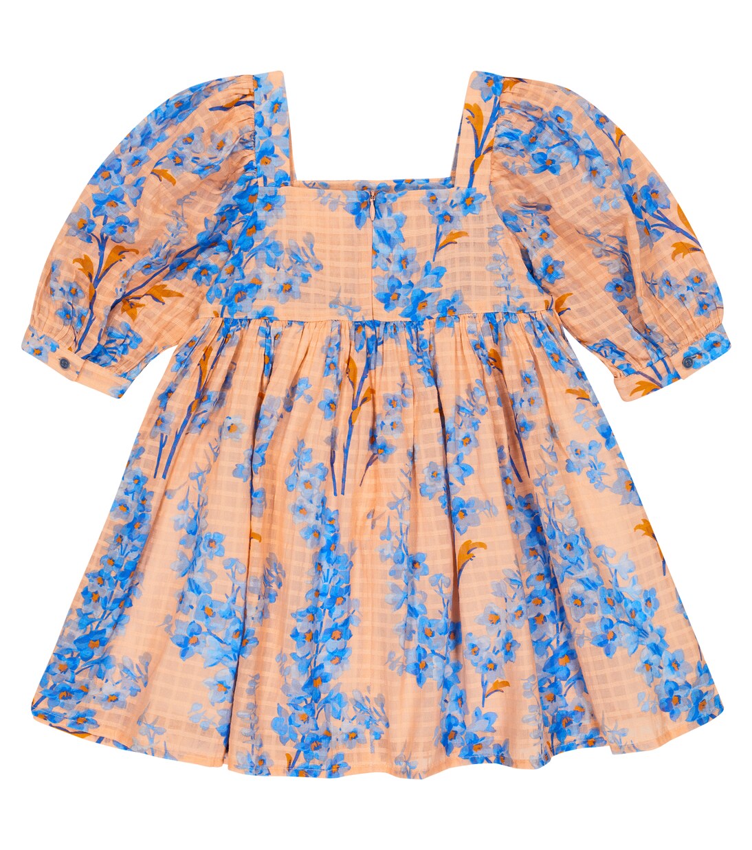Suzy Delphinium printed cotton dress | Morley