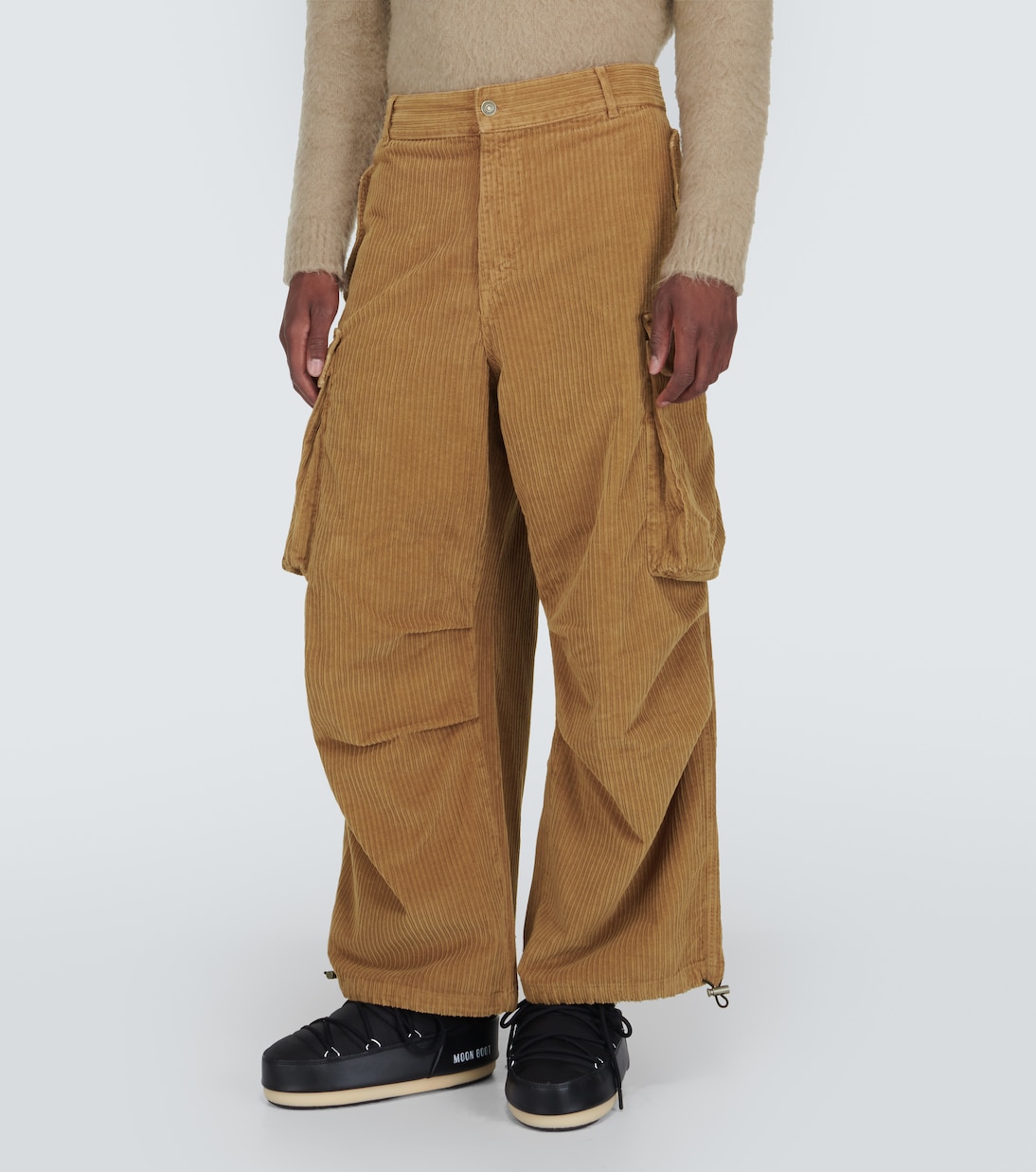 Velvet corduroy cargo pants | Alanui