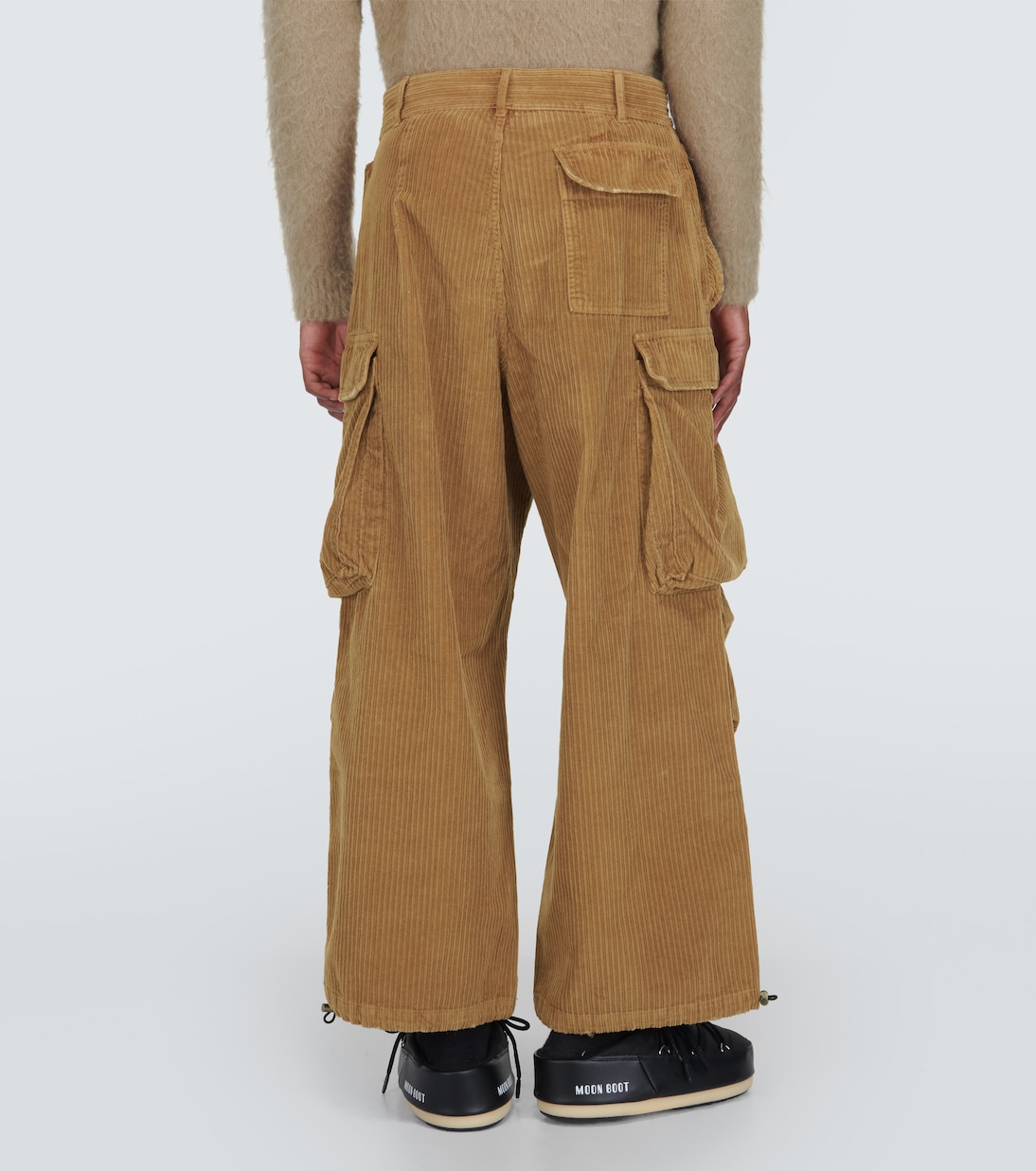 Velvet corduroy cargo pants | Alanui