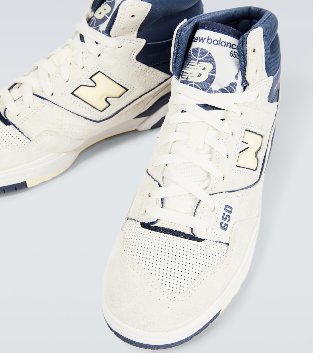 650R leather high-top sneakers | New Balance