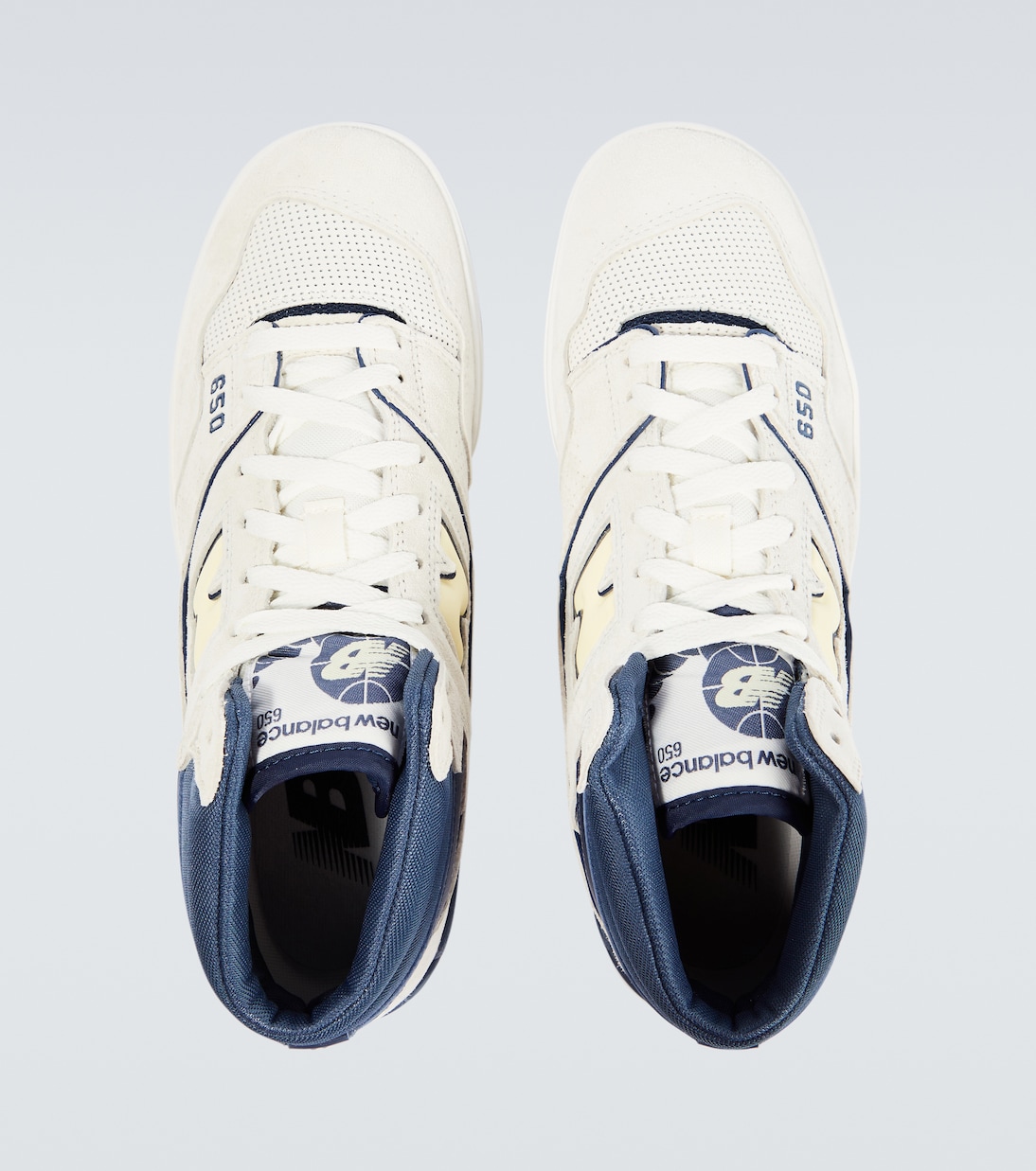 650R leather high-top sneakers | New Balance
