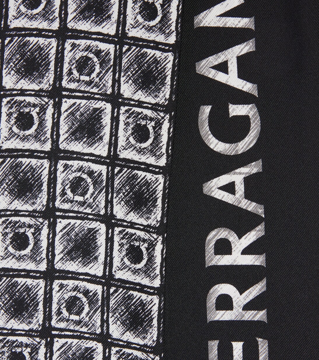 Printed silk scarf | Ferragamo