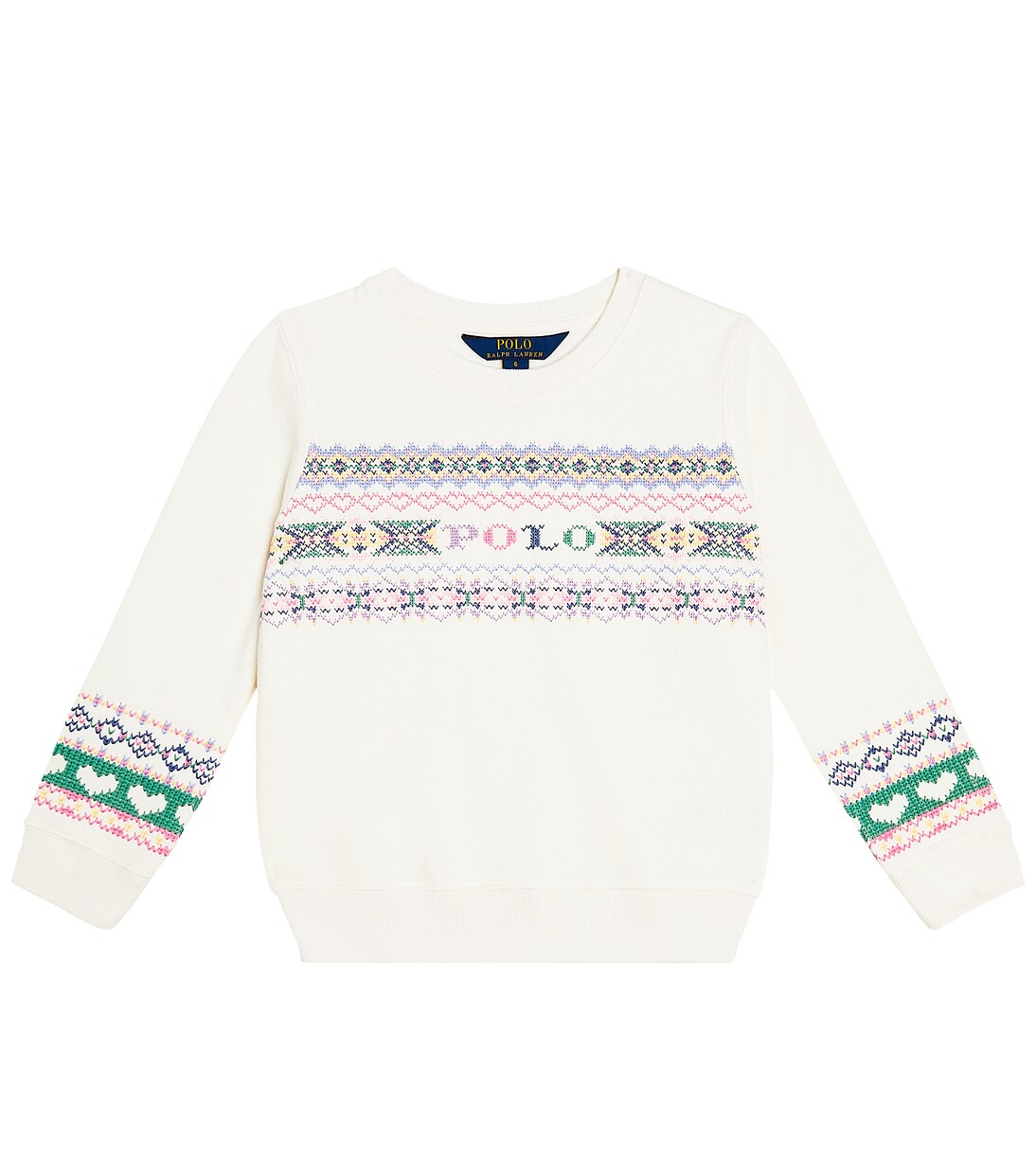 Cotton-blend jersey sweatshirt | Polo Ralph Lauren Kids