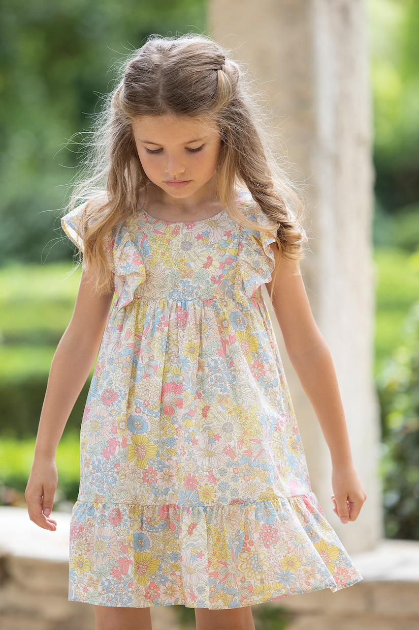 Floral cotton dress | Tartine et Chocolat
