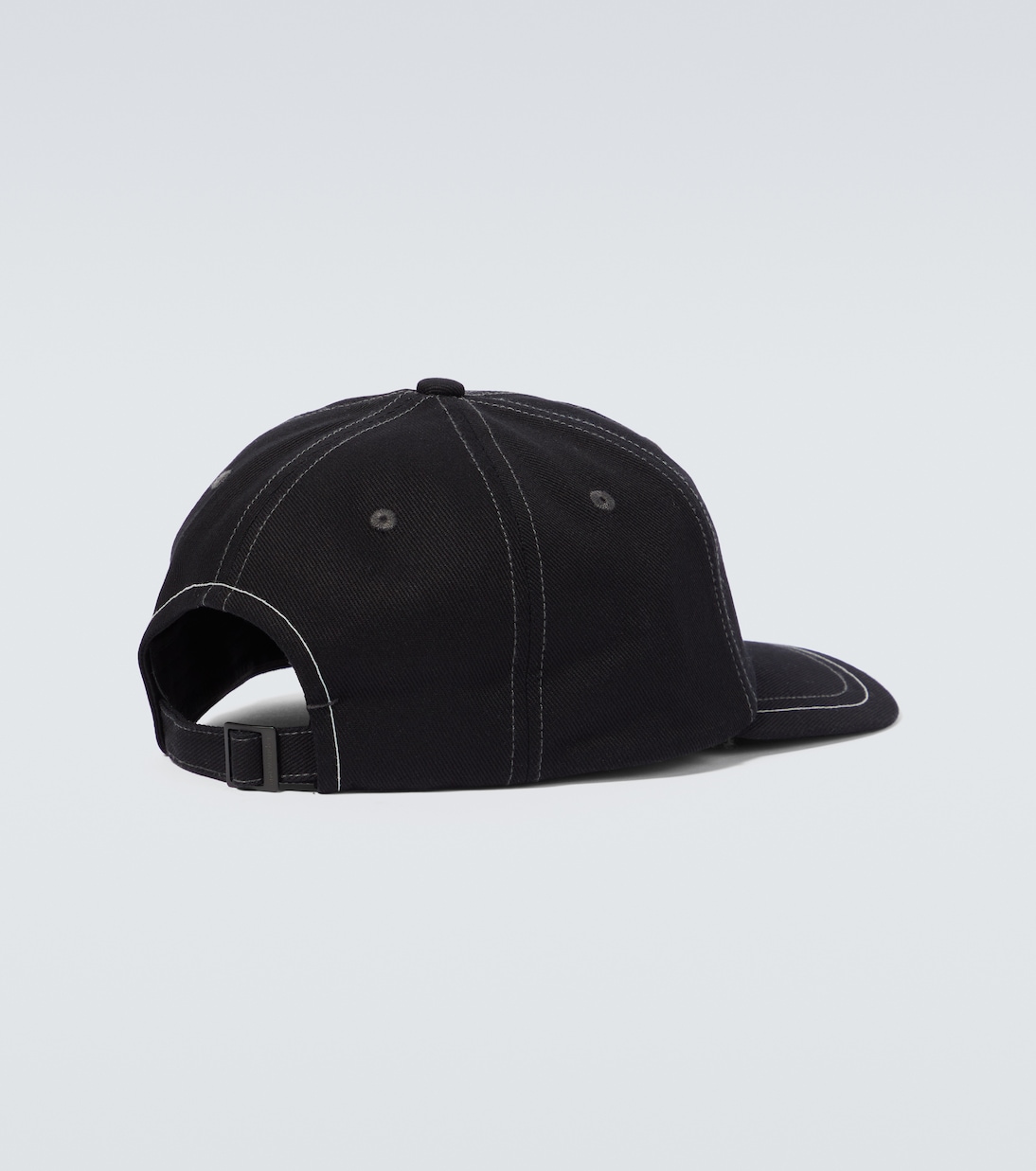 Logo cotton twill baseball cap | And Wander