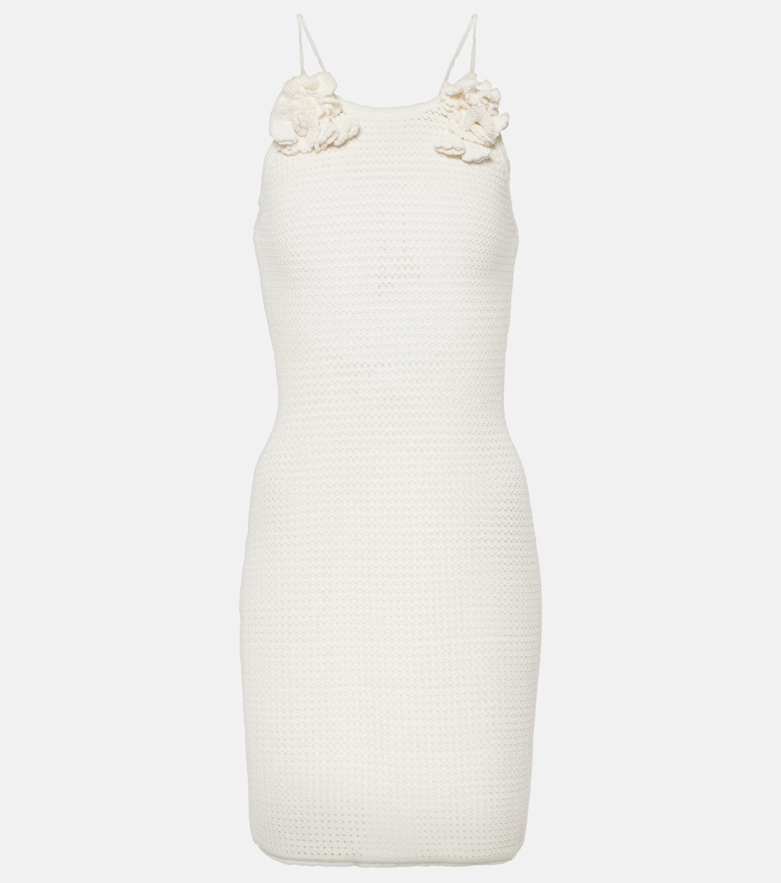 Minikleid aus Häkelstrick | Self-Portrait