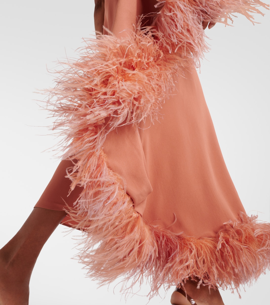 Ubud Extravaganza feather-trimmed gown | Taller Marmo