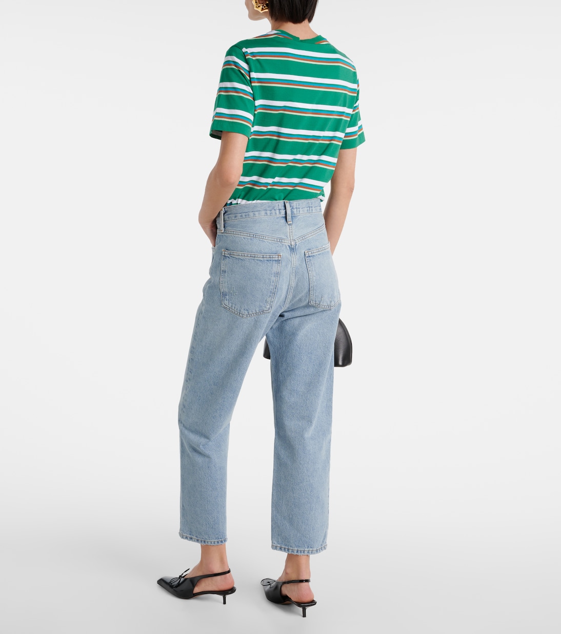 Mid-Rise Straight Jeans 90’s Crop | Agolde