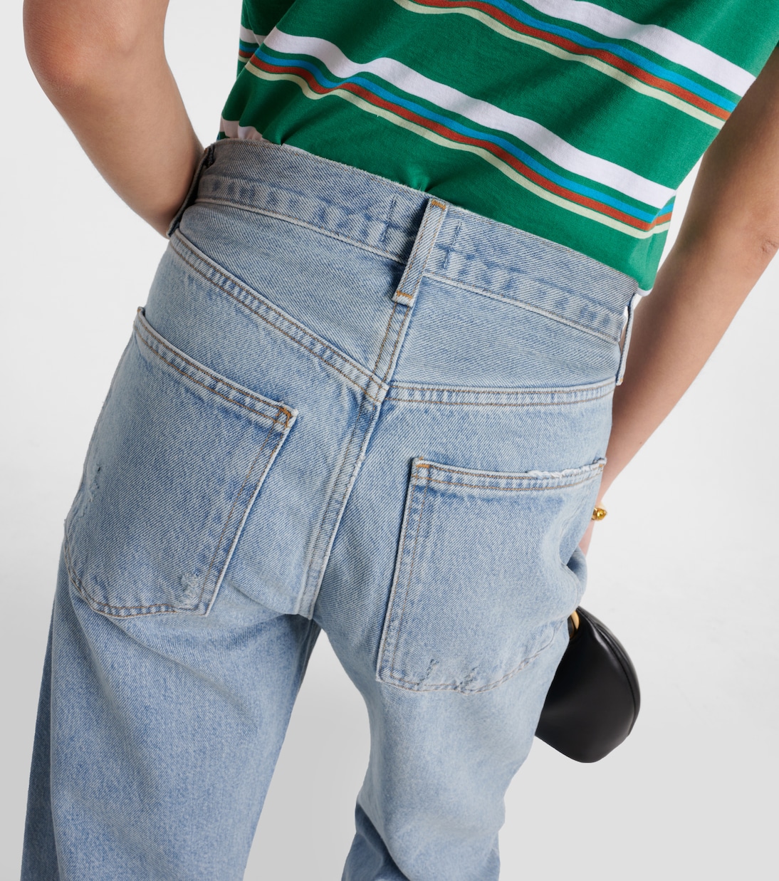 Mid-Rise Straight Jeans 90’s Crop | Agolde