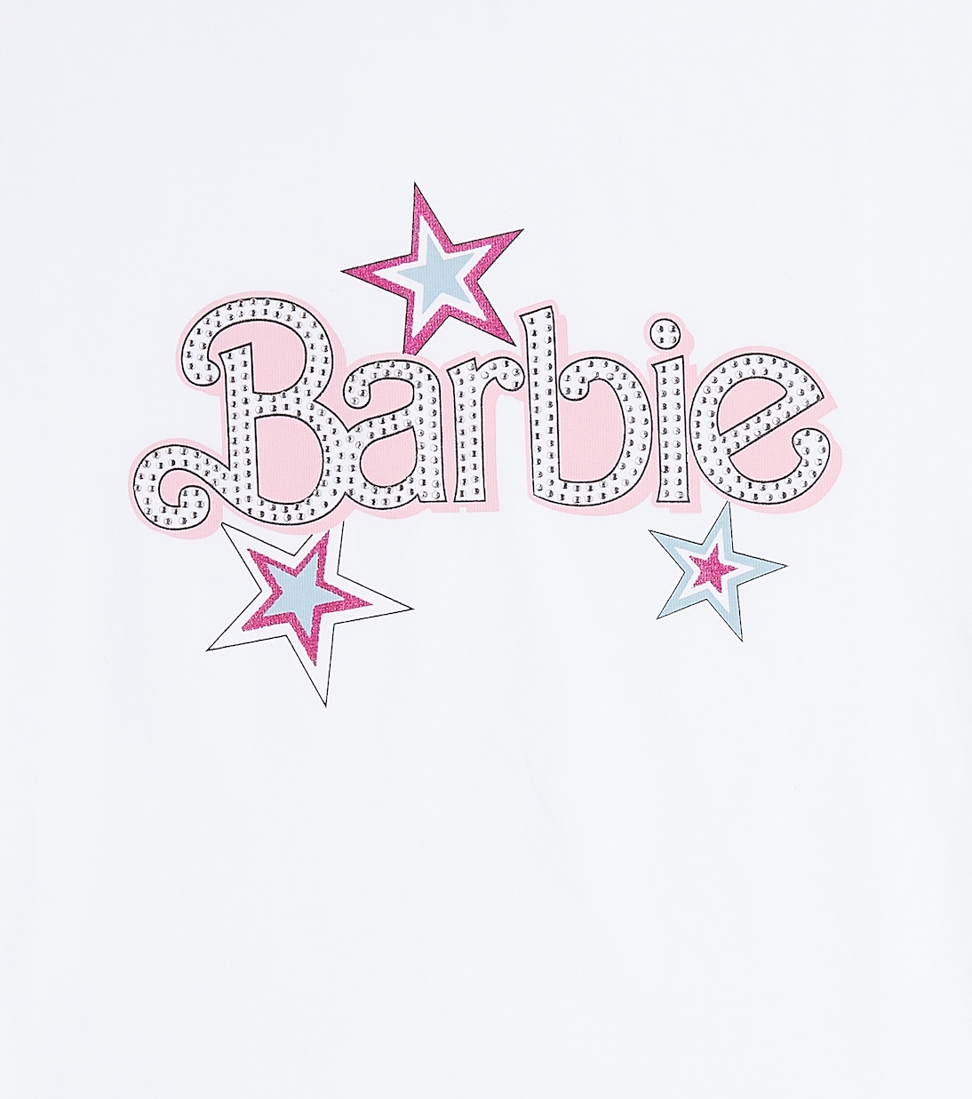 x Barbie® cotton-blend jersey T-shirt | Monnalisa