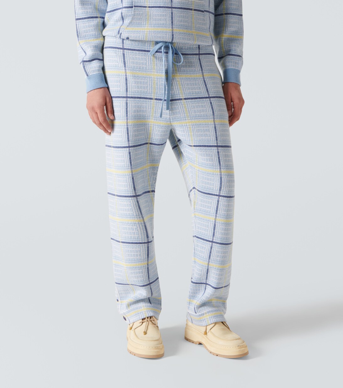 Jogginghose Rain aus Kaschmir mit Lapislazuli | God's True Cashmere