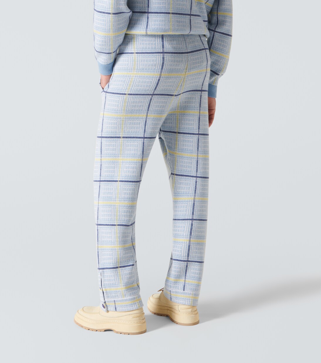 Jogginghose Rain aus Kaschmir mit Lapislazuli | God's True Cashmere