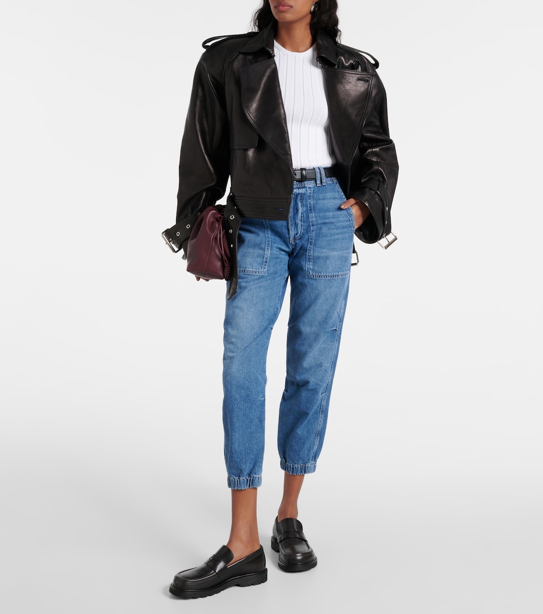 Mid-Rise-Hose Agni aus Twill | Citizens of Humanity