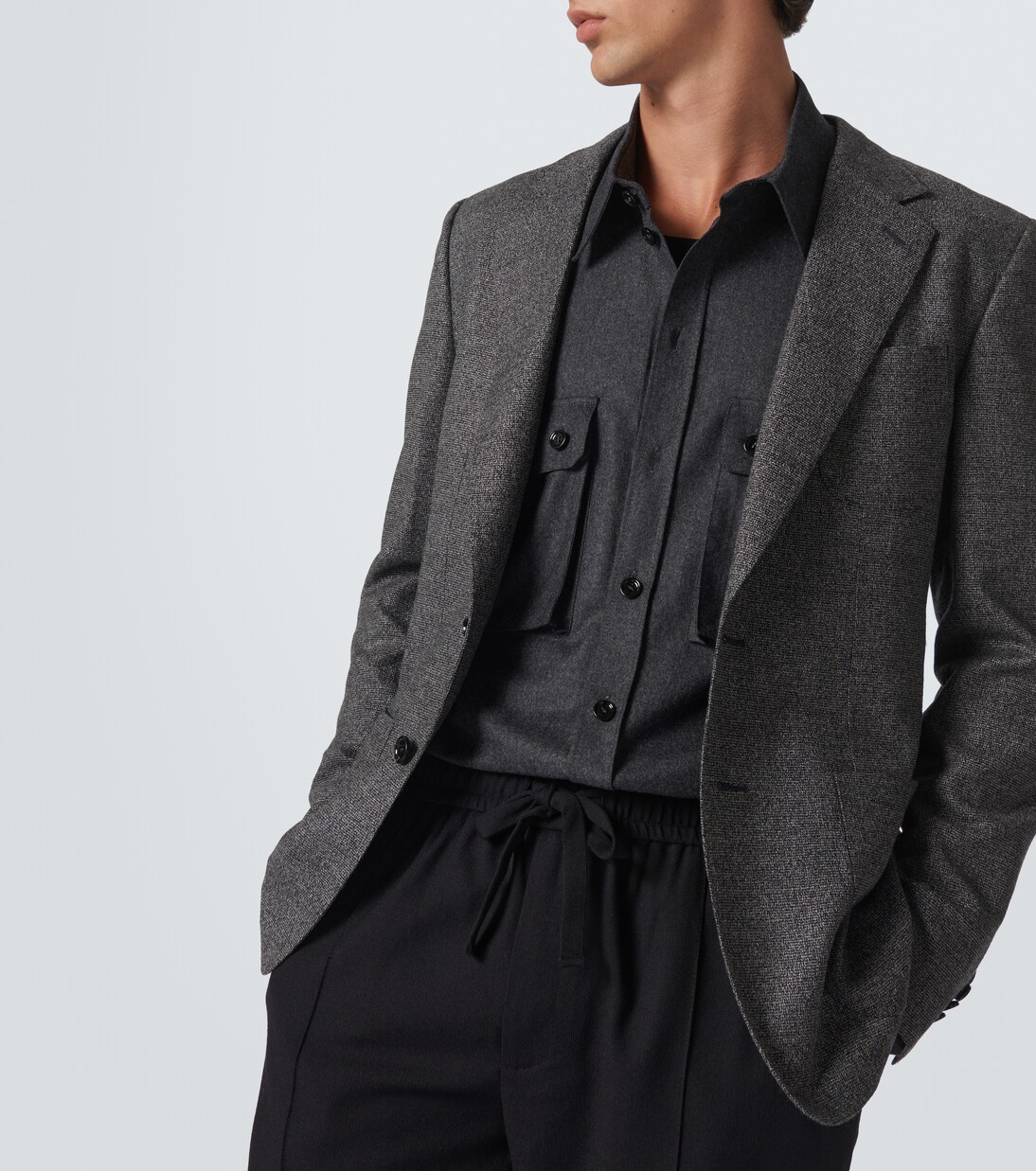 Wool-blend suit jacket | Dolce&Gabbana