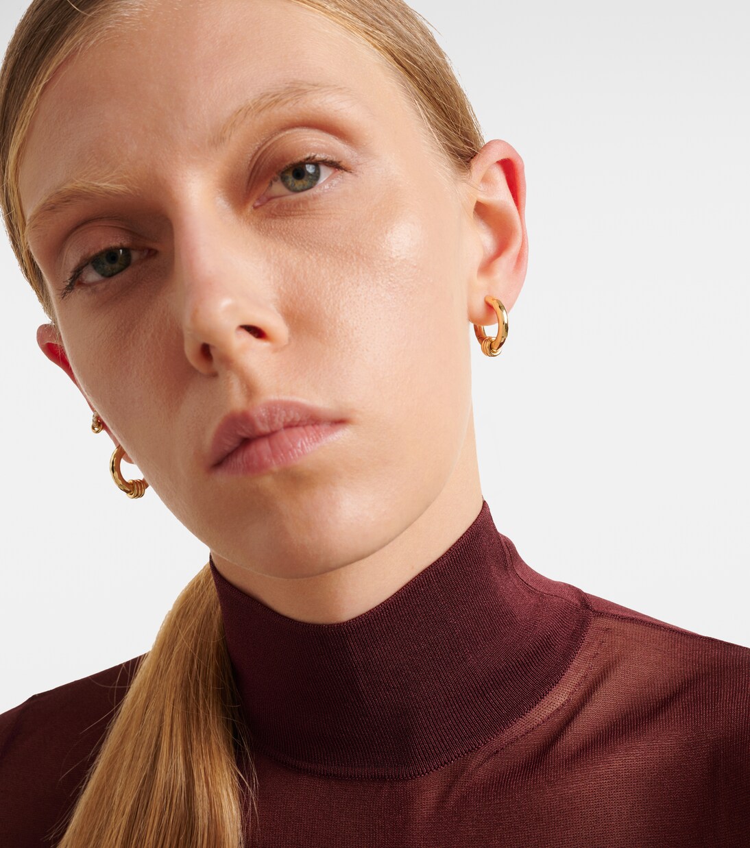 Pendientes Ursa Vulcan de oro de 18 ct | Spinelli Kilcollin