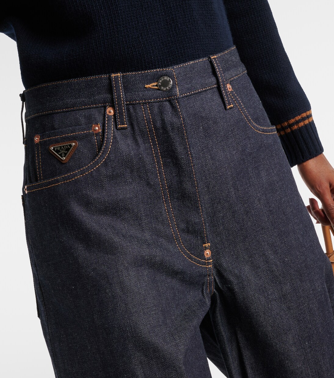 Wide-leg jeans | Prada