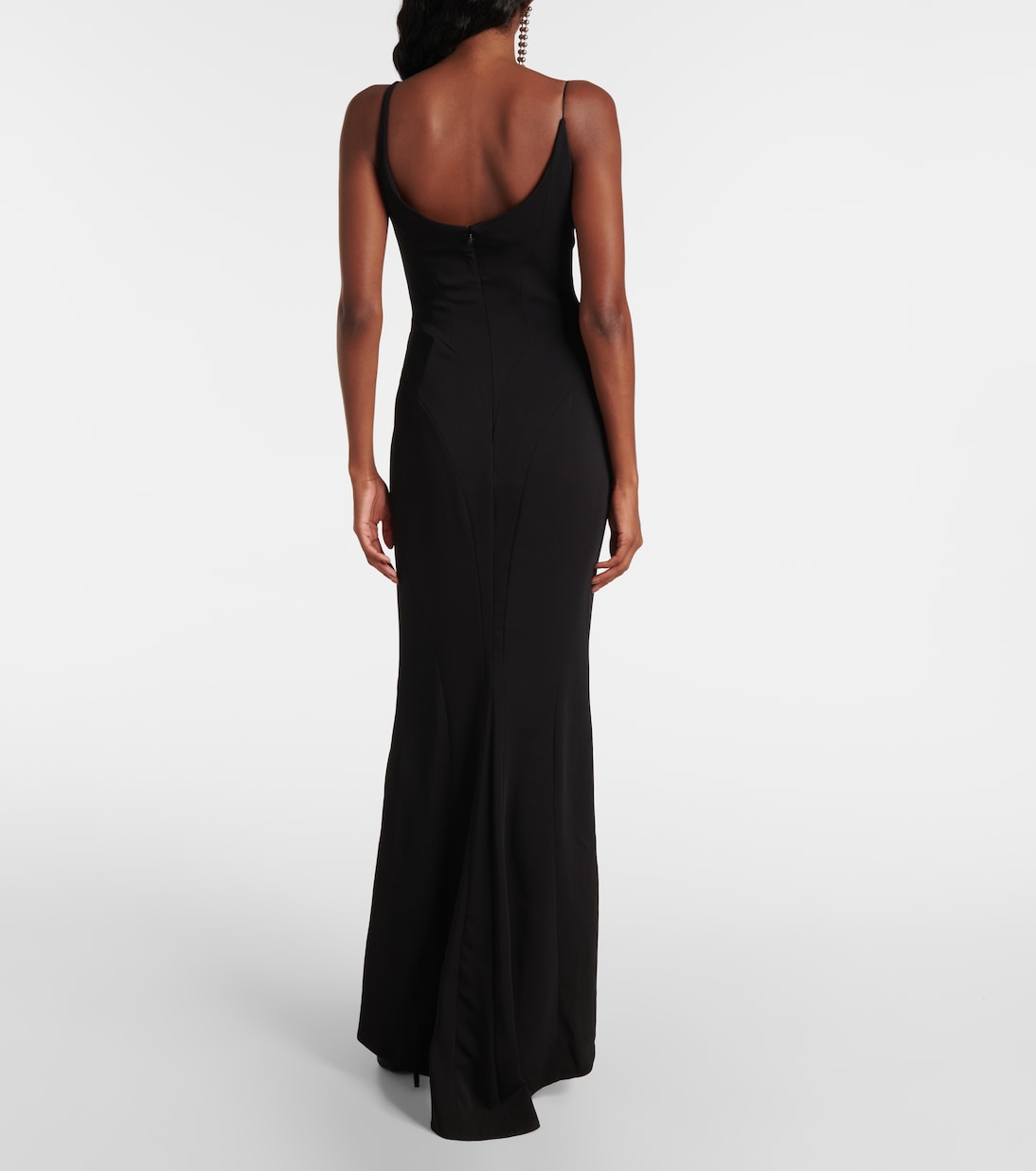 Robe aus Crêpe | Mugler