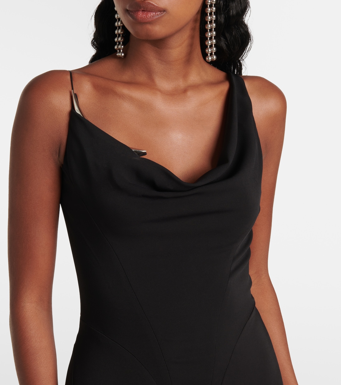 Robe aus Crêpe | Mugler