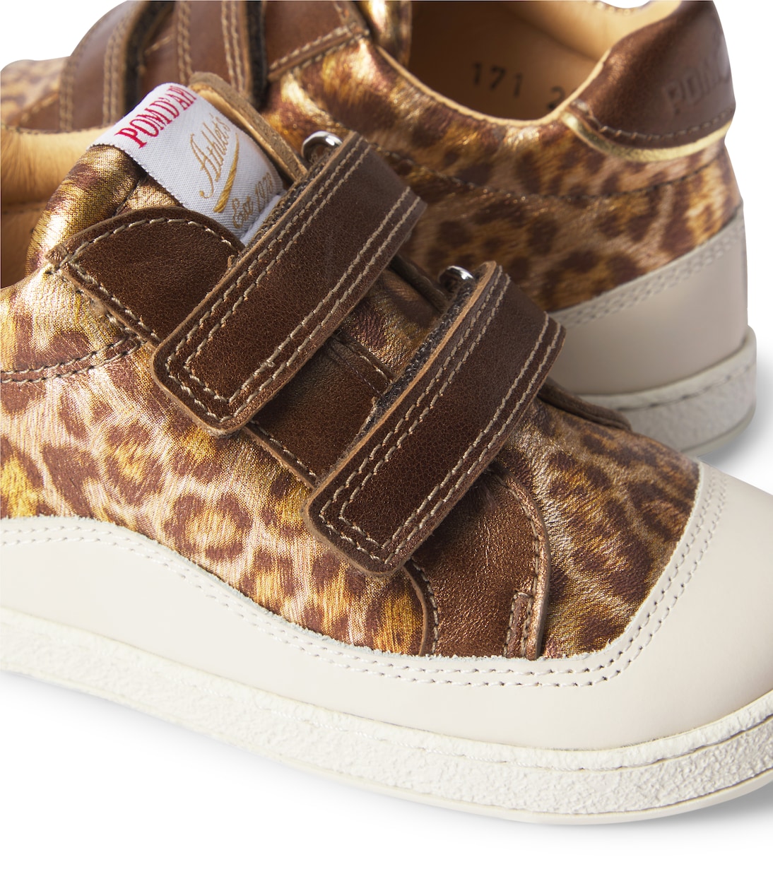 Mousse Easy Waves leather sneakers | Pom d'Api